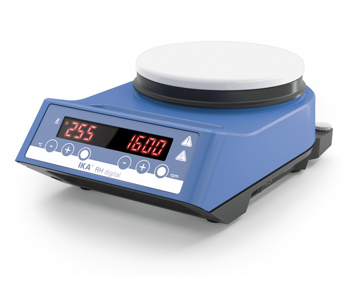 Agitatore magnetico riscaldante digitale 2 000 rpm t 320 c