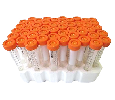 Superfindings 4 set portaprovette in plastica 2 colori supporto per provette  da centrifuga espositori staccabili per provette organizzatore per provette  rettangolari all'ingrosso 