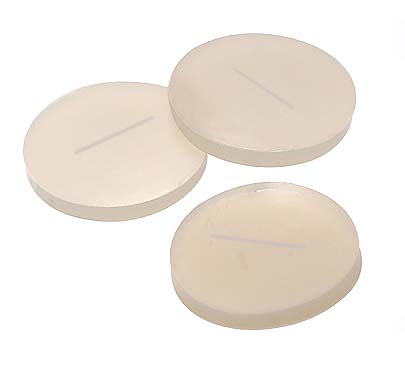 SEPTA SILICONE BEIGE/PTFE BEIGE 12,9MM SCHOTT GL14 X1000