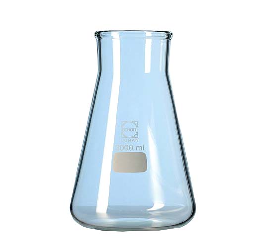 large volume conical flasks