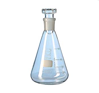 KENZIUM Vetreria Beute Erlenmeyer KENZIUM - Confezione 2 Flaconi 500ml Polipropilene, Autoclavabile, Per Laboratorio Accessori Per Esperimenti