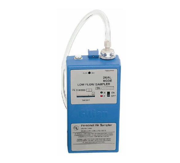 Compact personal low flow air sampling pump