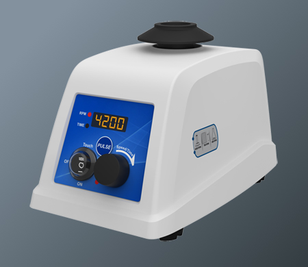 Laboratory Vortex Shaker 4200 rpm. Tubes plates flasks adaptors